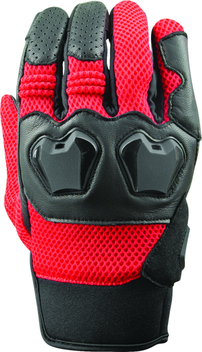 Speed and Strength Moment of Truth Gloves Red - Small