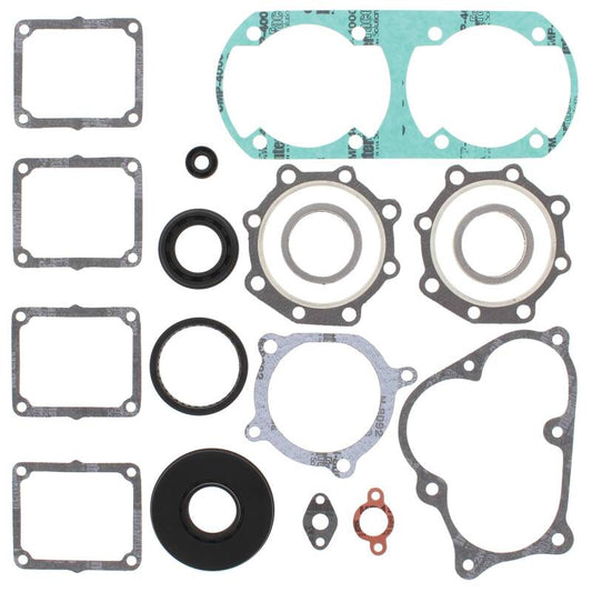 Vertex Pistons Complete Gasket Kt W/Oil Seals