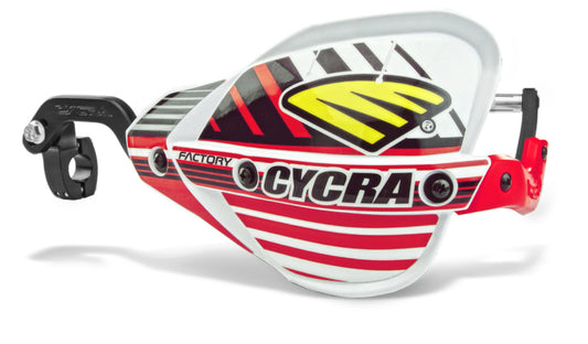 Cycra Factory Pro Bend CRM w/1-1/8 in. Clamp - Red