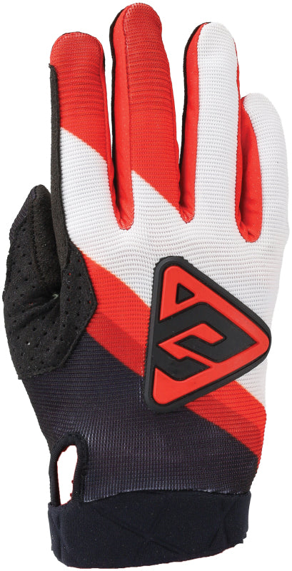 Answer 25 Peak Flo Gloves Black/Red/White Youth - Small