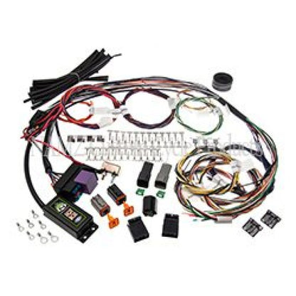 NAMZ 2017 Ver-1 Complete Bike Harness w/Starter Relay & 3-Circuits & Self Canceling Turn Sig Module