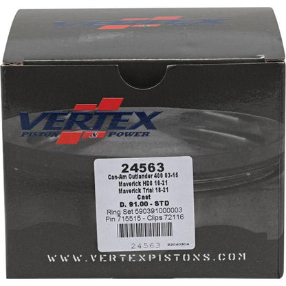 Vertex Piston 2011 Can-Am Commander 800 800cc Cast Replica Piston Kit
