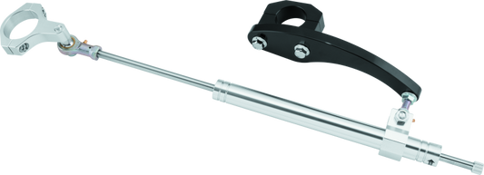 Twin Power 09-13 FLH FLT Models Satin Finish Steering Damper Kit