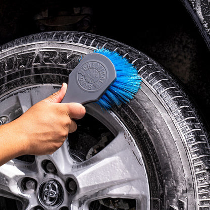 Chemical Guys Stiffy Brush For Tires - Blue