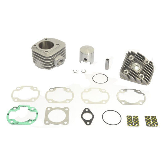 Athena Aprilia 50 47.6mm Bore 12mm Pin Domed Piston Big Bore Cyl Kit w/Head (For Athena Cyl Kit)