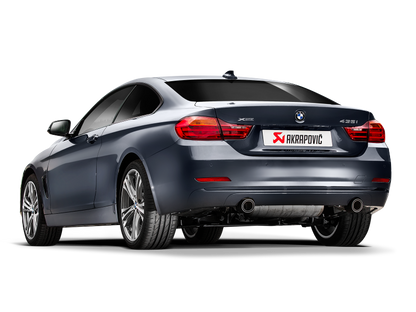 Akrapovic 12-15 BMW 335i (F30 F31) Evolution Line Cat Back (SS) w/ Carbon Tips (Req. Link Pipe)