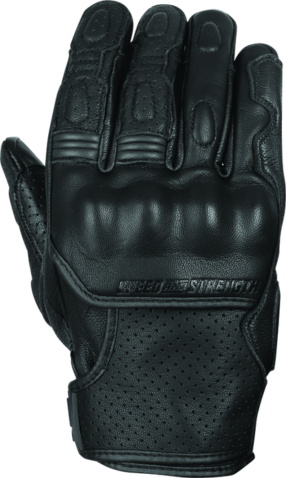 Speed and Strength Twist of Fate Leather Gloves Black - Small