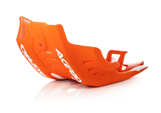 Acerbis 21-23 KTM EX450F/ GasGas MC450F/ 19-22 450SX-F/ XC-F/ FC/ FX Skid Plate - 16 Orange/White