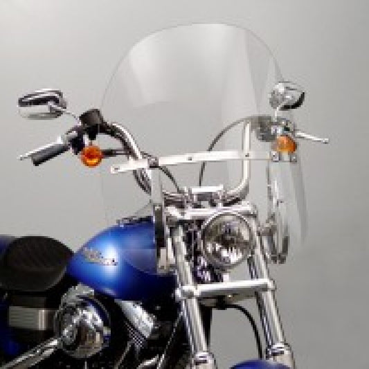 National Cycle 06-23 Harley Davidson FX Glide/Softail 49 mm. Switchblade Windshield 2-Up - Clear