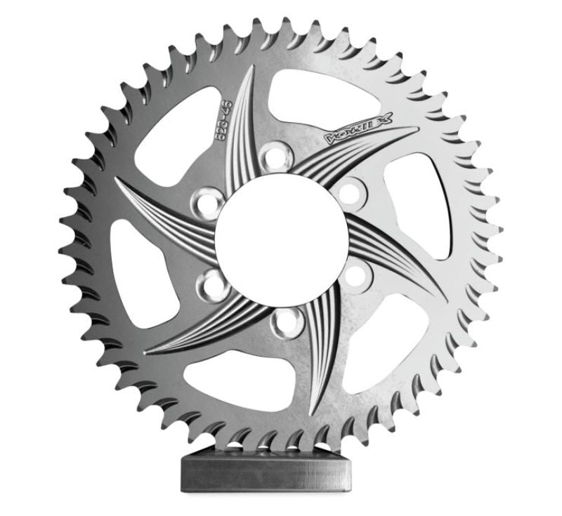 Vortex Racing Aluminum Rear Sprocket 530 44 Tooth- Silver