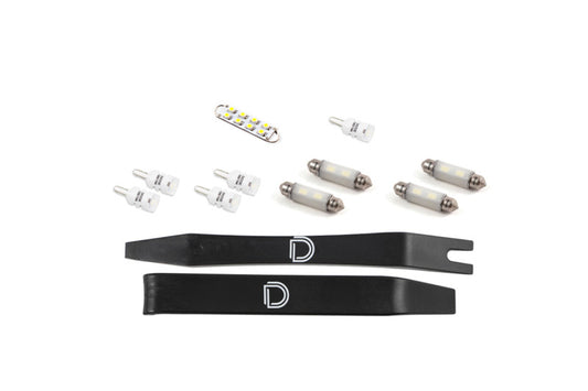 Diode Dynamics 15-23 Dodge Challenger Interior LED Kit Cool White Stage 1