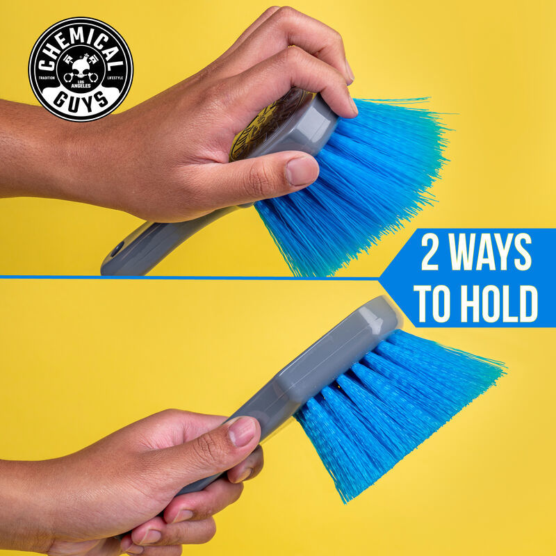 Chemical Guys Stiffy Brush For Tires - Blue