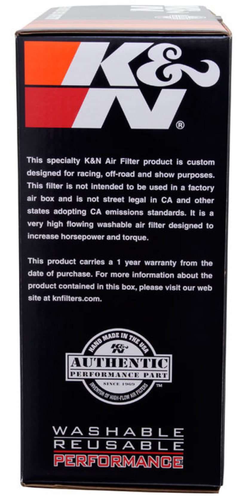 K&N Custom Round Filter 5-1/8in FLG / 11in Dia / 4-3/4in H w/VENT