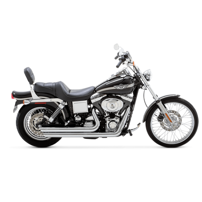 Vance & Hines HD Dyna 06-17 Bigshots Staggered Chrome PCX Full System Exhaust