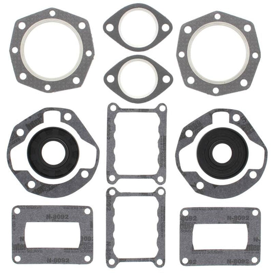 Vertex Gaskets  Ccw kioritz KEC 440 Reed Valve 21 Early FC/2 Complete Gasket Kit w/ Oil Seals