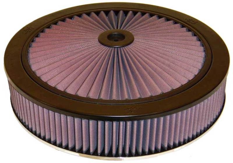 K&N X-Stream Top Filter X-Stream 5.125in Flange 14x3.12in Height 0.875in Drop Base