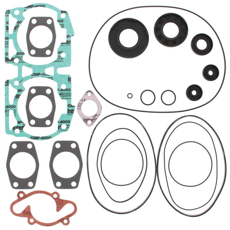 Vertex Gaskets 1991 Ski-Doo Formula MX/XTC/XTCR Complete Gasket Kit w/ Oil Seals