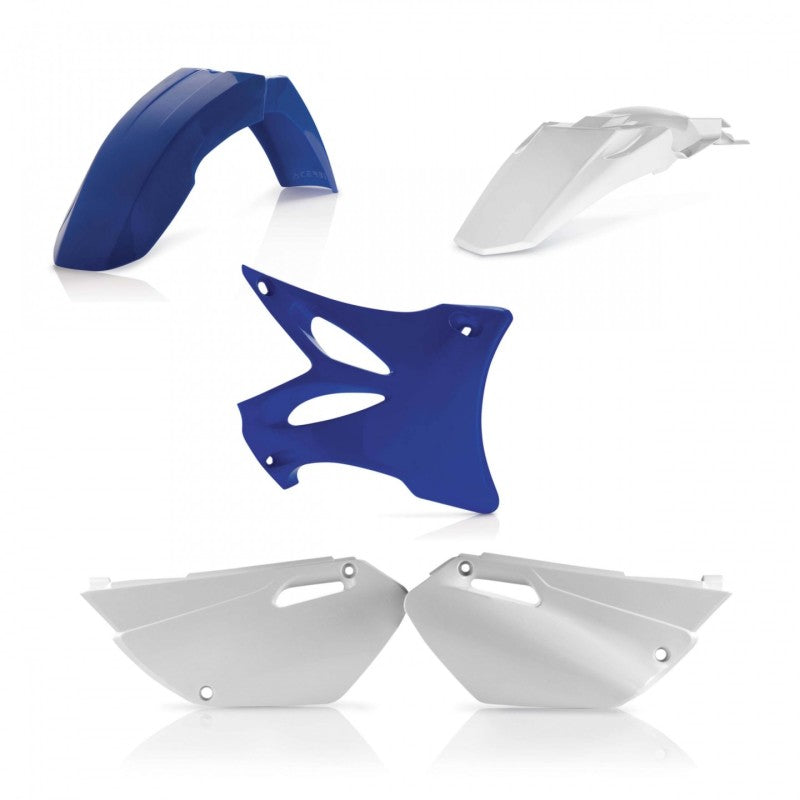 Acerbis 02-14 Yamaha YZ85 Plastic Kit - Blue/White Original 14