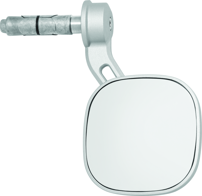 Kuryakyn Dillinger Bar End Mirrors Silver