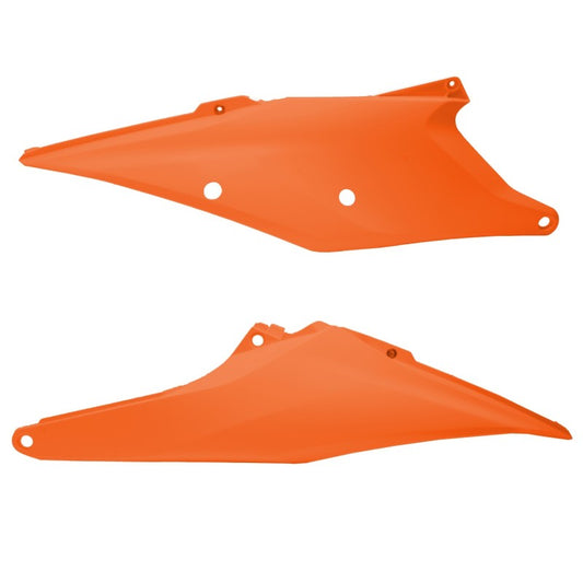 Cycra 19-23 KTM 125-500 SX/XC/SX-F/XC-F/XC-W/XCF-W/EXC-F Side Number Panel - Orange