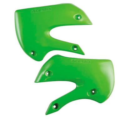 Acerbis 03-09 Kawasaki/Suzuki KLX110/DRZ110/ 00-24 RM/KX65 Radiator Shroud - Green