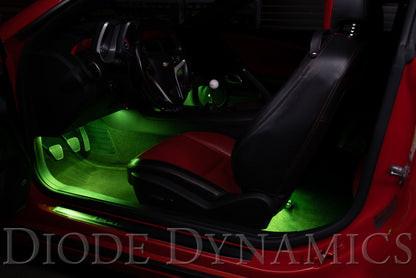 Diode Dynamics RGBW Footwell Strip Kit 2pc Multicolor