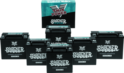 Twin Power YTX-14 Shocker Battery Replaces H-D 65948-00