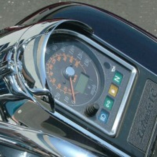 National Cycle 06-23 Kawasaki VN900B/C Speed-Ometer Glare Stopper