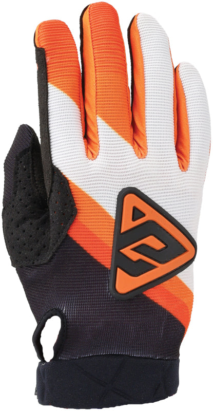 Answer 25 Peak Flo Gloves Black/Hyper Orange/White - 2XL