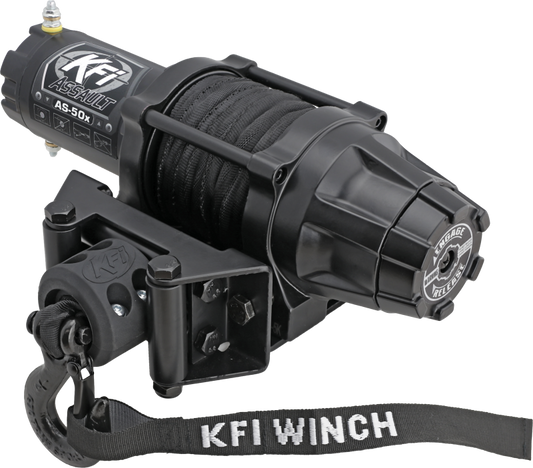 KFI Assault Series Winch 5000 lbs. - Synthetic Cable