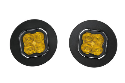 Diode Dynamics SS3 Type GM5 LED Fog Light Kit Pro - Yellow SAE Fog