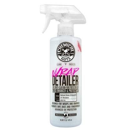 Chemical Guys Wrap Detailer Gloss Enhancer & Protectant for Vinyl Wraps - 16oz