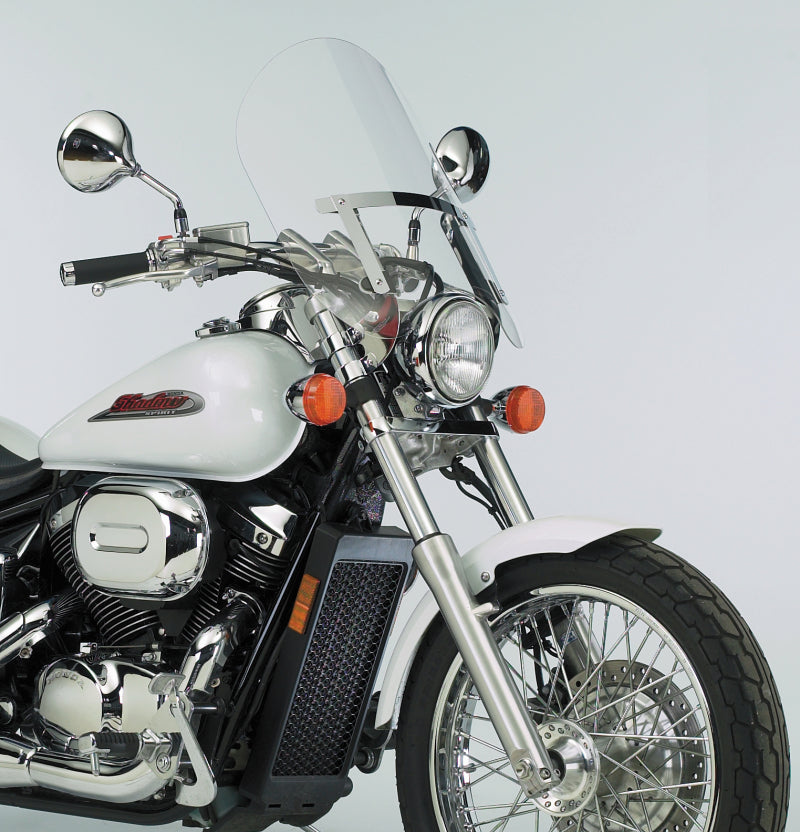 National Cycle 83-22 Harley XL/FXR/D/17-25 Hon/07+ Kaw Dakota 3 w/Low Turn Signals Windshield-Clr