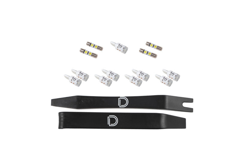 Diode Dynamics 11-21 Jeep Grand Cherokee Interior LED Kit Cool White Stage 2