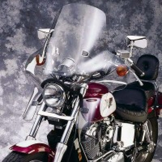 National Cycle 97-03 Honda VT750 Shadow Ace/ 87-04 VS600-1400 Intruder Plexifairing 3-Clear