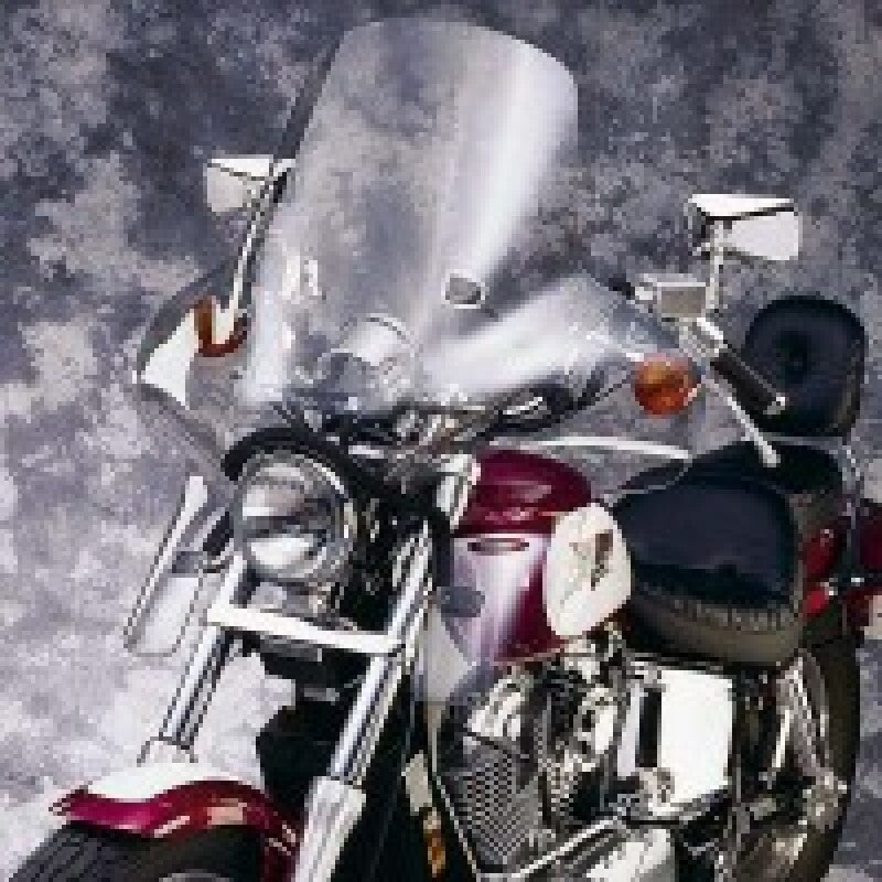 National Cycle 73-85 Kawasaki 400-1100/ Suzuki 80-03/ 80-83 Yamaha XJ650/750 Plexifaring 3-Clear