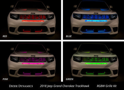 Diode Dynamics RGBW Grille Strip Kit 2pc Multicolor