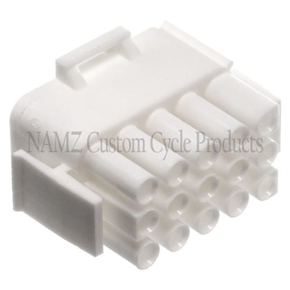 NAMZ AMP Mate-N-Lock 15-Position Female Wire Plug Connector w/Wire & Interface Seals