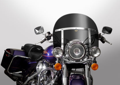 National Cycle 94-21 Harley Davidson FLHR RoadKing/FLHRC RoadKing Classic Chopped Windshield-Clear