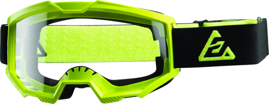 Answer Apex 1 Goggles Black/Hyper Acid - Adult