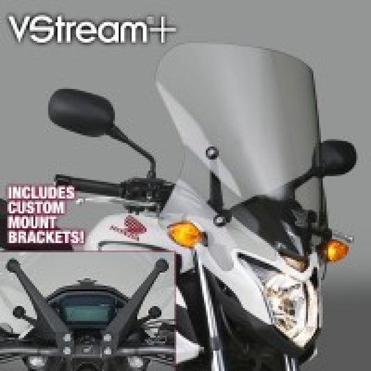 National Cycle 13-18 Honda CB500F- V Stream/ Wave Mid/Std. Windshield-Tinted