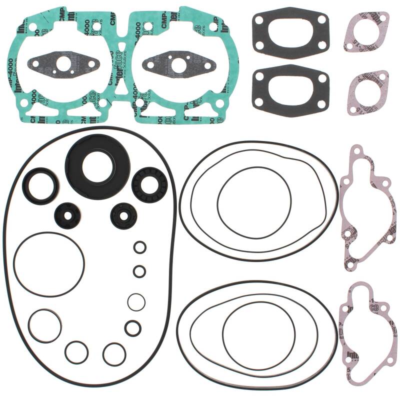 Vertex Gaskets 97-00 Ski-Doo Formula 500/DLX LC Complete Gasket Kit w/ Oil Seals