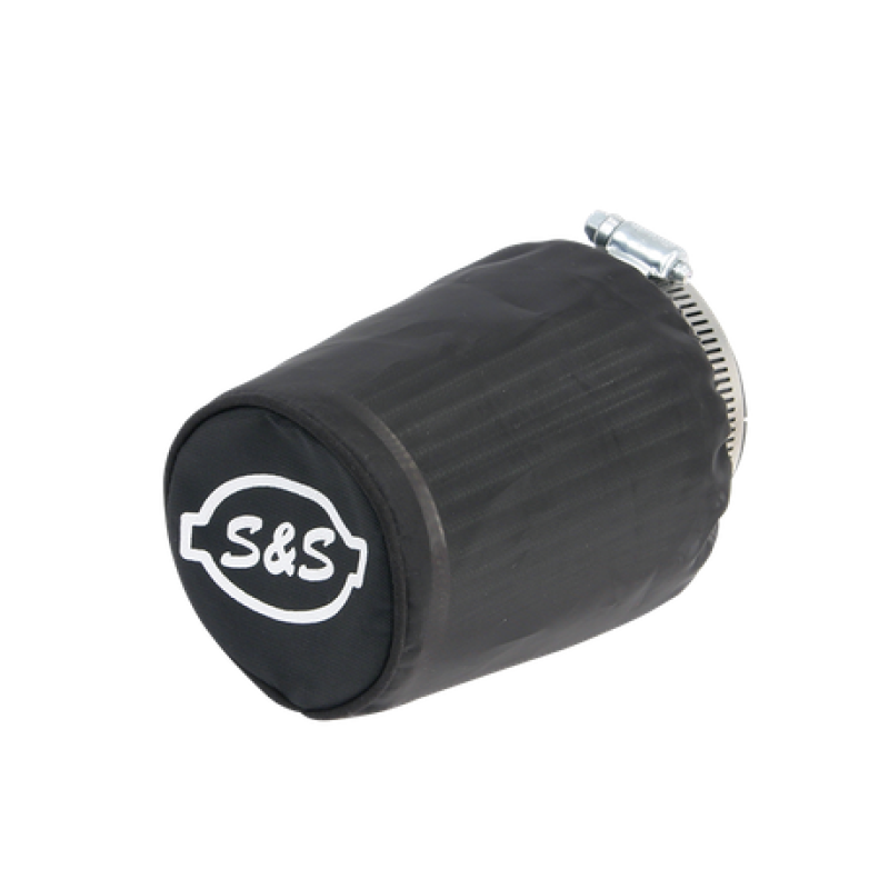 S&S Cycle Air Filter Cover For Tapered S&S Tuned Induction Filters - Black Nylon