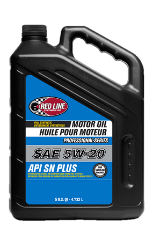 Red Line Pro-Series 5W20 API SN+ Motor Oil - 5 Quart