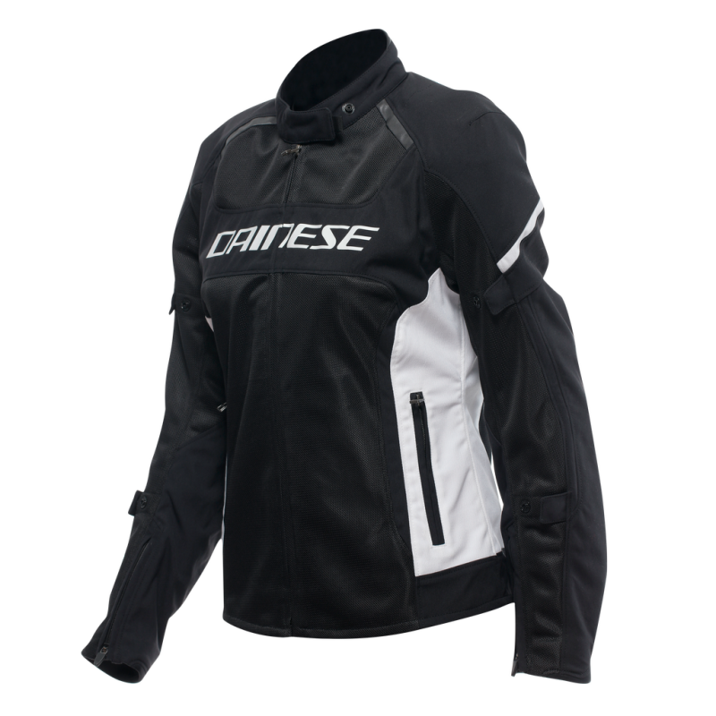 Dainese Air Frame 3 Tex Jacket Womens Black/White/White Size - 50