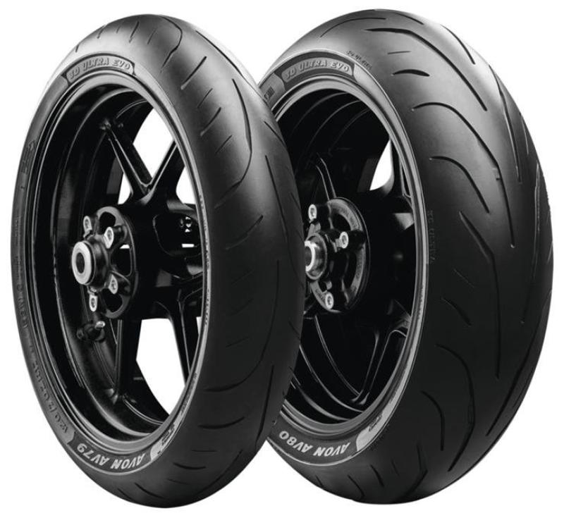 Avon 3D Ultra Evo AV79 Tire - 120/60ZR17