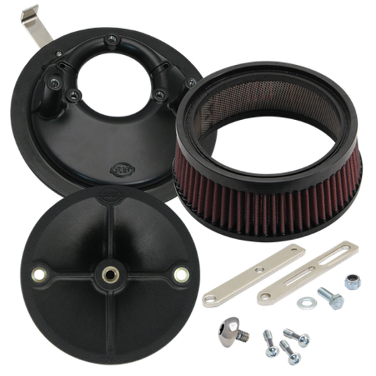 S&S Cycle 36-92 BT/57-90 Sportster Models w/ Super E/G Carbs Universal Stealth Air Cleaner Kit