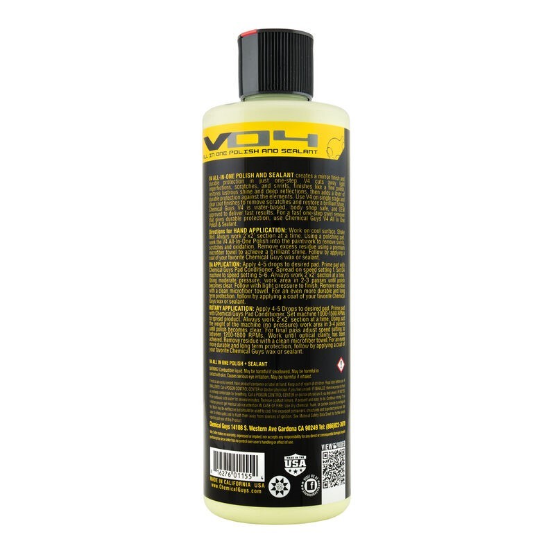 Chemical Guys V4 All-In-One Polish & Sealant - 16oz