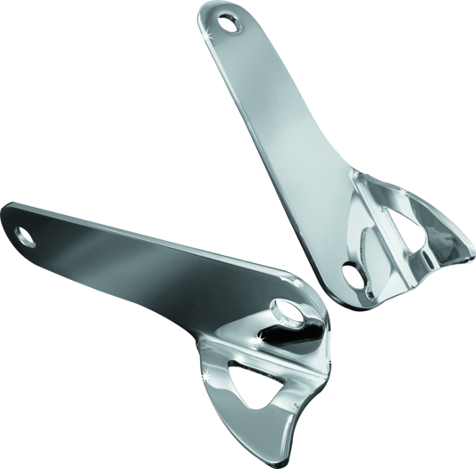 Kuryakyn Teardrop Tie Down Brackets 00-13 Touring Models Chrome