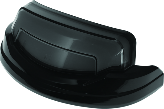 Kuryakyn Tracer Rear Fender Tip Light Gloss Black Smoke Lens